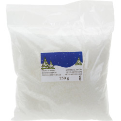 Neige synthétique 250g – Déco Noël Magique
