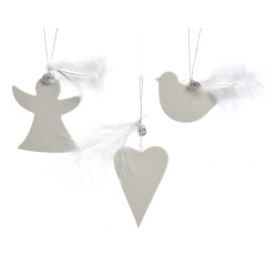 Figurine de Noël en porcelaine DECORIS – déco festive | DECORIS