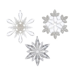 Flocon de Noël DECORIS – Décoration Festive | DECORIS