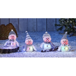 Bonhomme de neige lumineux LED – Magie de Noël | CHRISTMAS PLANET
