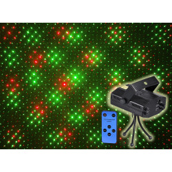 Laser scintillant intérieur – Magie de Noël |