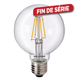 Ampoule globe filament LED E27 5,5 W 640 lm blanc chaud SYLVANIA