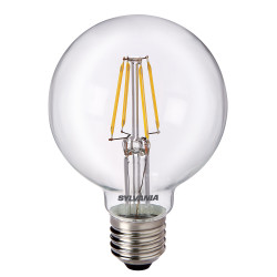 Ampoule globe filament LED E27 5,5 W 640 lm blanc chaud SYLVANIA