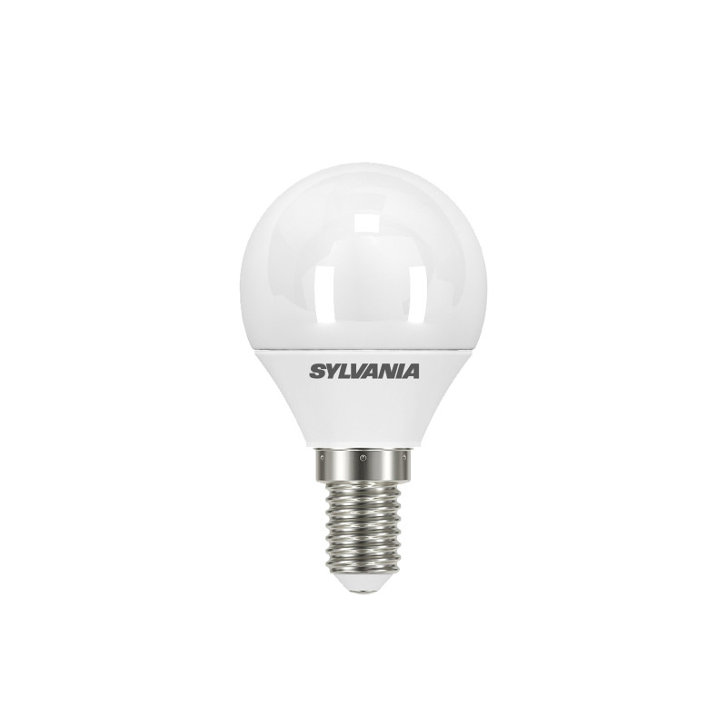 Ampoule boule opaque LED E14 blanc chaud 250 lm 3,2 W SYLVANIA