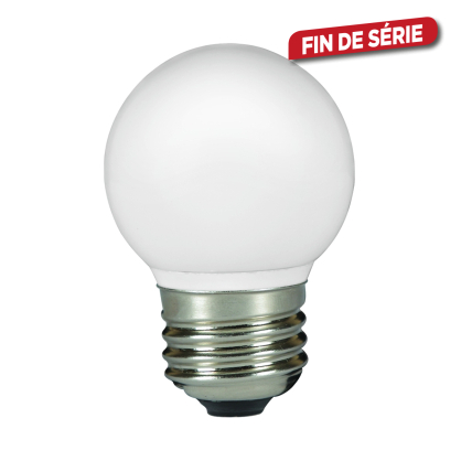 Ampoule boule Color blanche LED E27 80 lm 0,5 W SYLVANIA