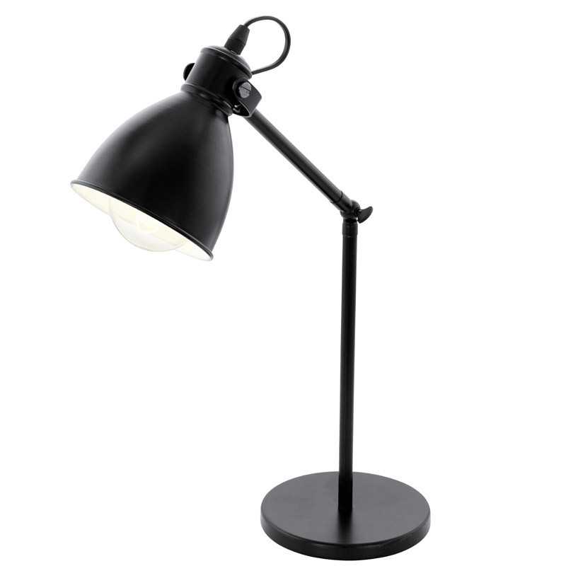 Lampe de bureau Priddy E27 40 W EGLO