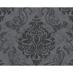 Intissé pailleté gris foncé – Tendance & Chic