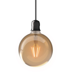 Ampoule globe vintage à LED E27 4W – lumière chaude | XANLITE