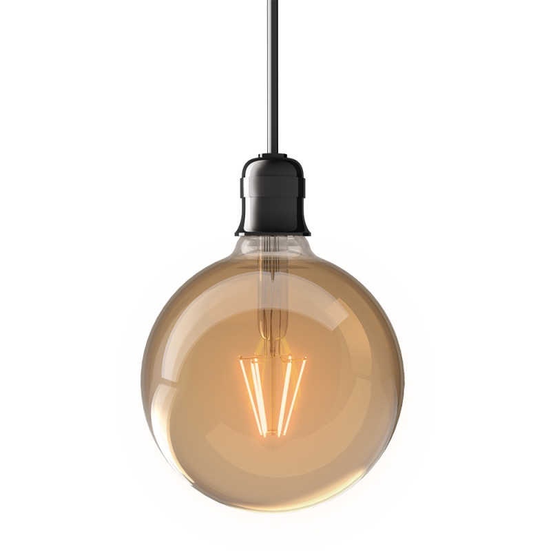 Ampoule globe vintage LED E27 4 W 400 lm blanc chaud XANLITE