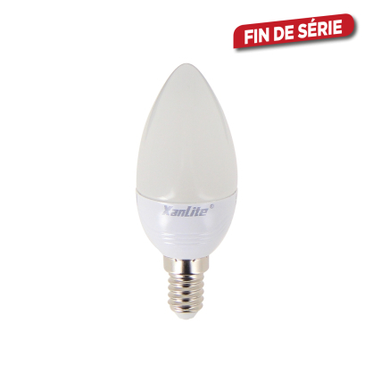 Ampoule flamme LED E14 5,5 W 470 lm dimmable XANLITE