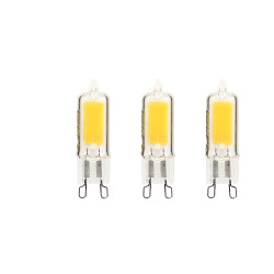 Ampoule LED G9 2W Blanc Chaud 3pcs – Éclairage Doux | XANLITE