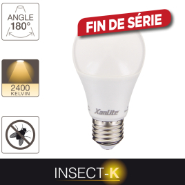 Ampoule A60 LED E27 470 lm Insect-K XANLITE