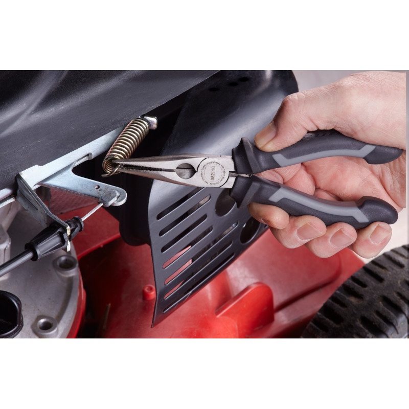 Pince à bec rond et plat 200 mm KWB – Précision | KWB
 Pince à bec rond et plat 200 mm KWB – Précision | KWB