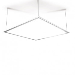 Dalle de plafond LED lumière blanche et RVB 60 x 60 cm 3300 lm 18 W XANLITE