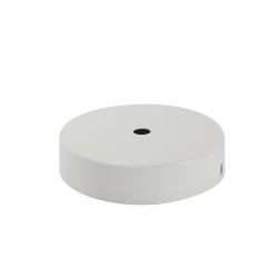Pavillon Métal CHACON Blanc Ø10cm – Suspension Facile | CHACON