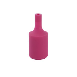 Soquet E27 Rose Silicone – Déco Suspendue | CHACON