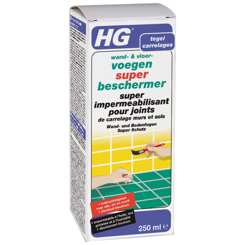 Super imperméabilisant pour joints de carrelages murs et sols 0,25 L HG