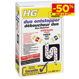 Déboucheur duo 0,5 L HG