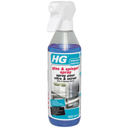 Spray Vitre & Miroir 0,5L HG – Brillance Sans Traces | HG