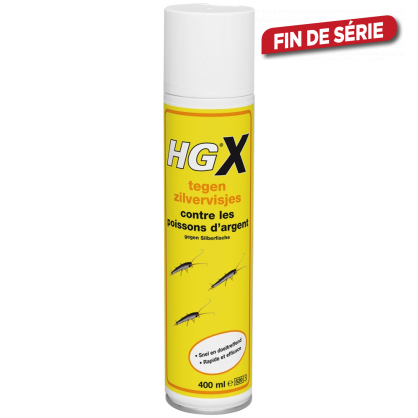 Spray HGX Contre les poissons d'argent HG