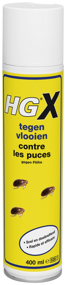 HG X spray anti-puces 400ml