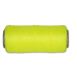 Fil en polypropylène jaune fluorescent Ø 1 mm 50 m CHAPUIS