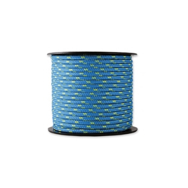 Corde en polyester et polyamide bleue et jaune Ø 3 mm 25 m CHAPUIS