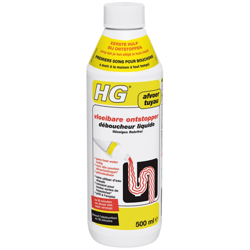 Déboucheur liquide 0,5 L HG