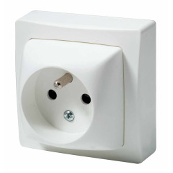 Prise apparente Otéo 2P+T Sécurité – Installation Facile | LEGRAND