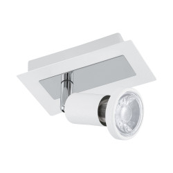 Spot LED Sarria Blanc GU10 5W – Éclairage Moderne | EGLO