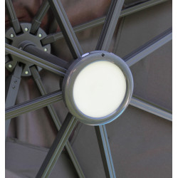 Lumainre LED pour parasol déporté