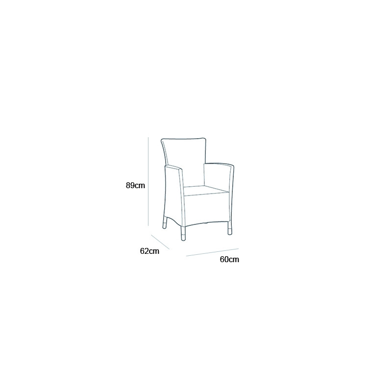 Fauteuil Miami ALLIBERT Fauteuil Miami ALLIBERT