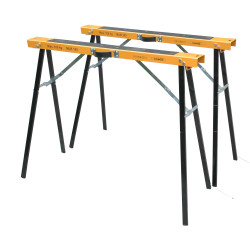 Tréteau métal pliable 2 pièces – Stable et pratique | PRACTO GARDEN Tréteau métal pliable 2 pièces – Stable et pratique | PRACTO GARDEN
