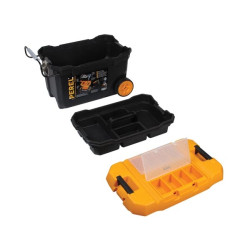 Coffre à outils sur roulettes PEREL – Rangement pratique | PEREL