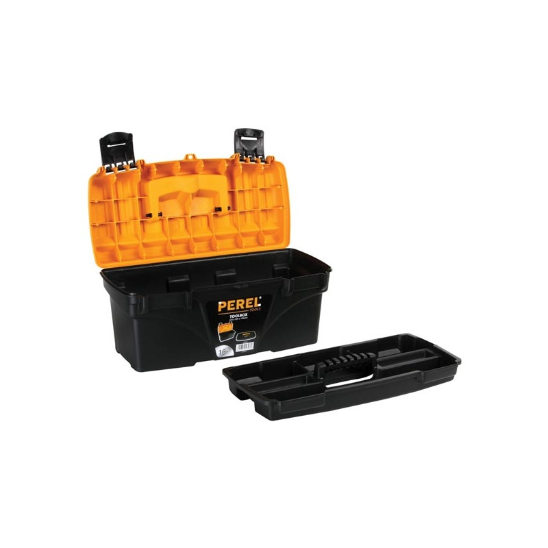 Boîte à outils PEREL 41cm – Rangement Pratique | PEREL
 Boîte à outils PEREL 41cm – Rangement Pratique | PEREL