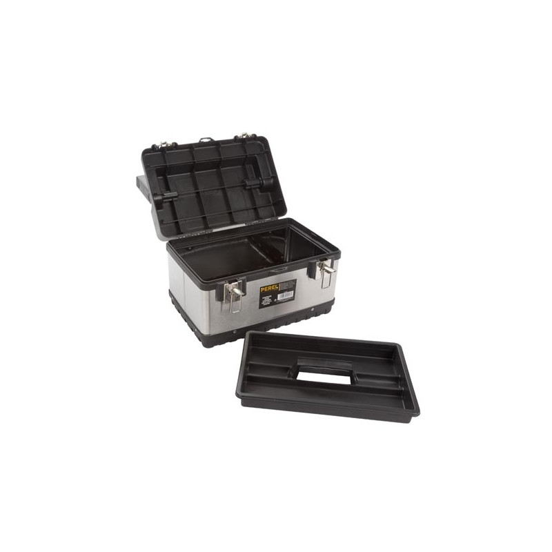 Boîte à outils Acier 38cm – Robuste et Durable | PEREL Boîte à outils Acier 38cm – Robuste et Durable | PEREL