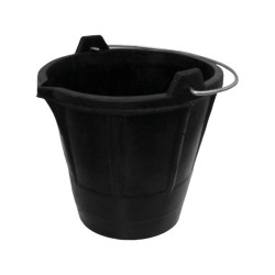 Seau maçon caoutchouc 12L – Robuste et pratique | TOOLLAND