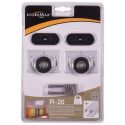 Set de roulettes R20 STOREMAX – Facilitez vos rangements | STOREMAX