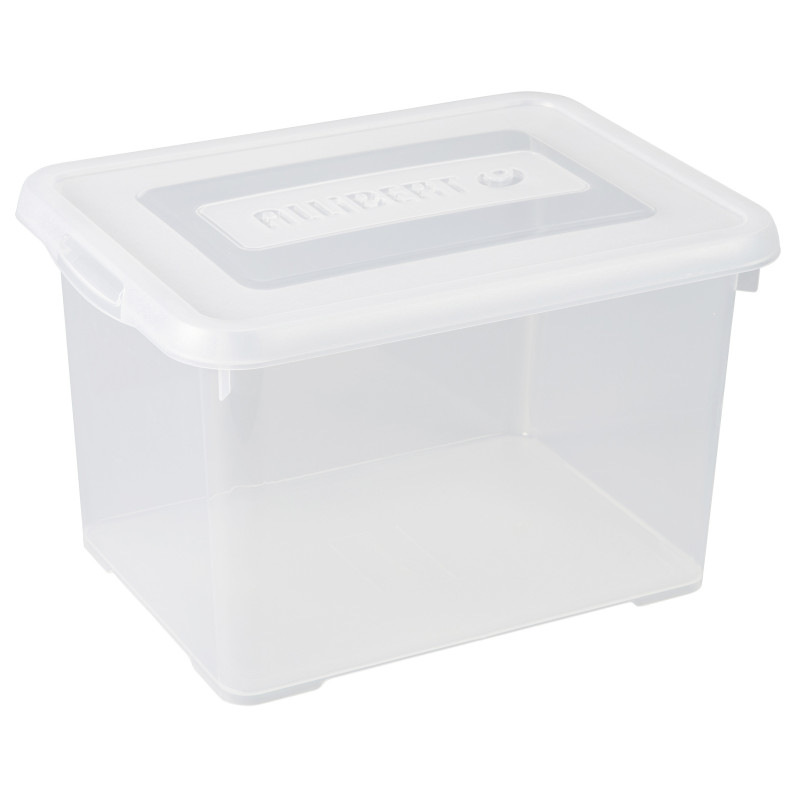 Box de rangement Handy avec couvercle transparent 20 L