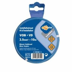 Câble VOB 2.5 mm² bleu 10m – Installation Facile | PROFILE