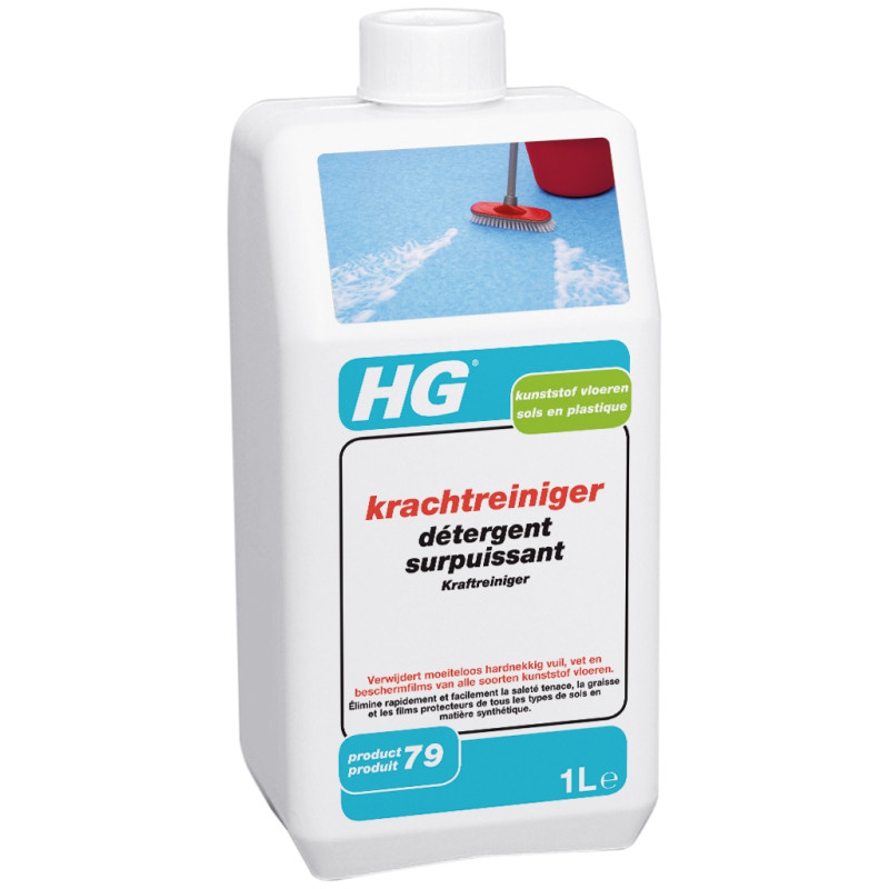 Detergent surpuissant sols en plastique 1 L HG