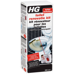 Kit rénovateur toilettes HG – Propreté éclatante | HG