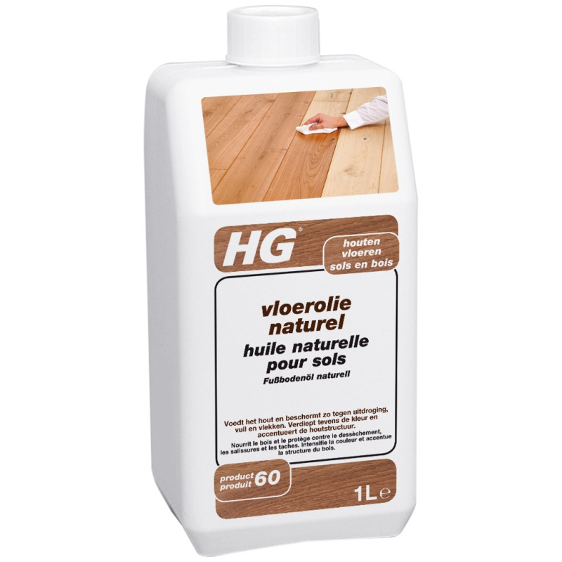 Huile naturelle pour sols 1 L HG