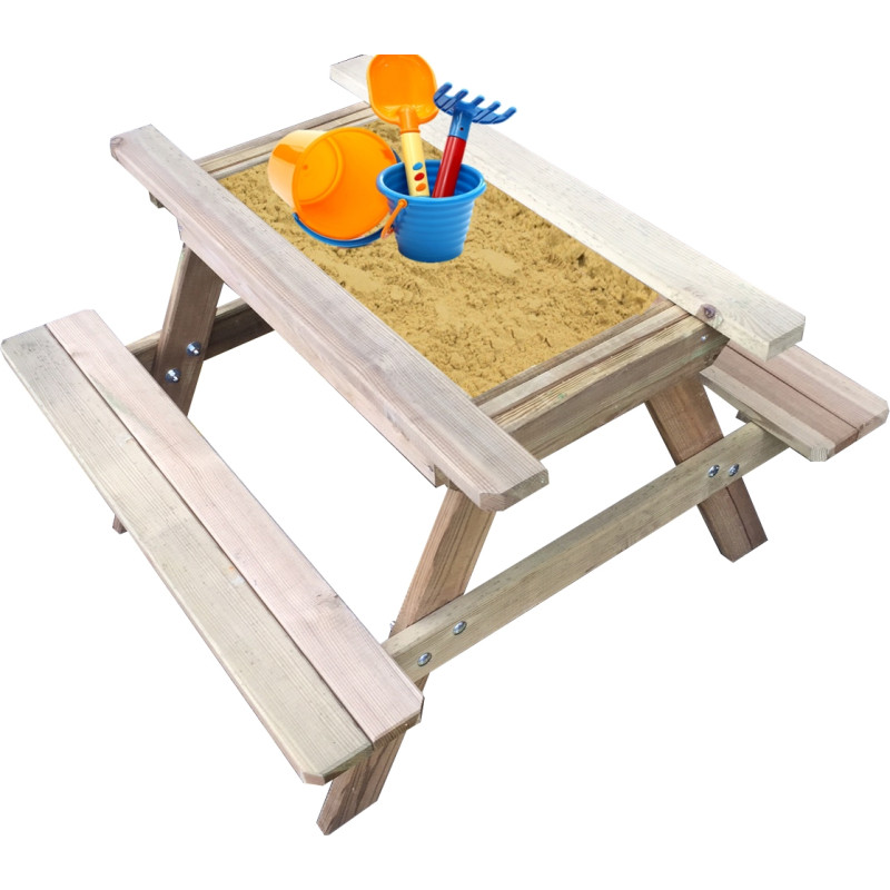 Table Pique Nique Bac à Sable
