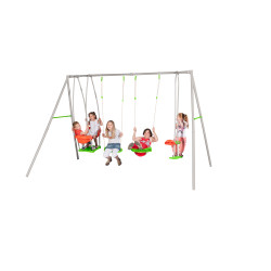 Portique en métal Jade : Tour de jeux pour enfants | TRIGANO