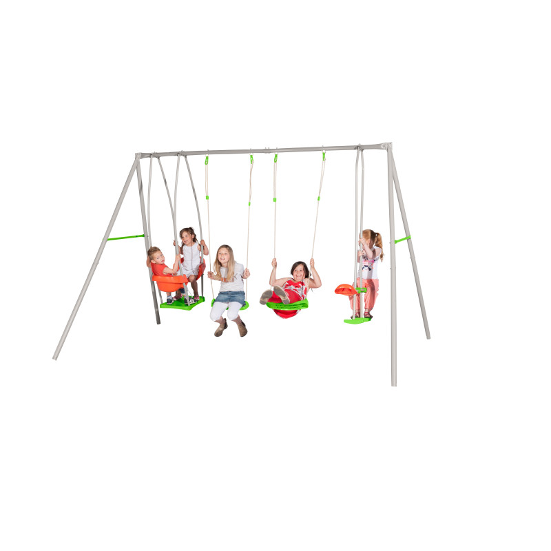 Portique en métal Jade : Tour de jeux pour enfants | TRIGANO