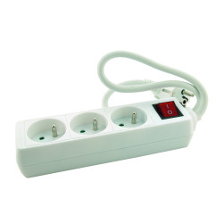 Multiprise 3 prises avec interrupteur – Pratique | PROFILE