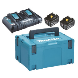 Power Pack 2 batteries 18 V 5 Ah avec chargeur MAKITA