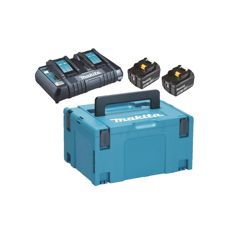 Power Pack 2 batteries 18 V 5 Ah avec chargeur MAKITA