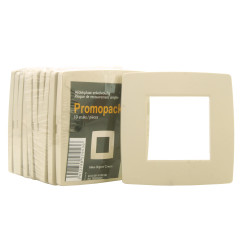 Plaque de recouvrement crème NIKO – 10 pièces | NIKO